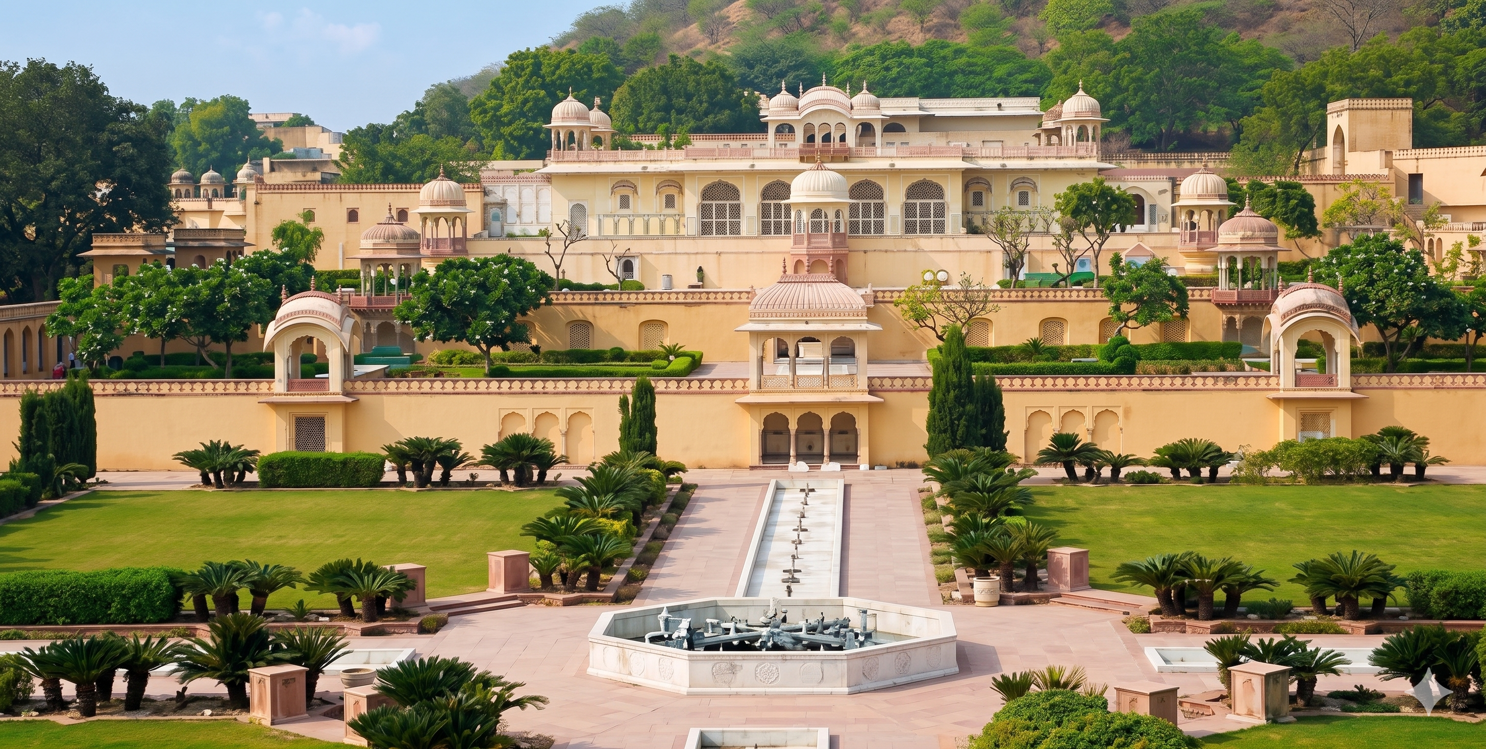Visit Sisodia Rani Bagh near Hotel Ananta Inn Jaipur